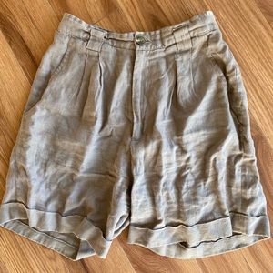 American Apparel Linen Shorts